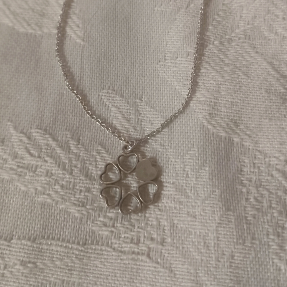 Tiffany & Co. Paloma Picasso Crown of Hearts Necklace, SS, 16 Inches